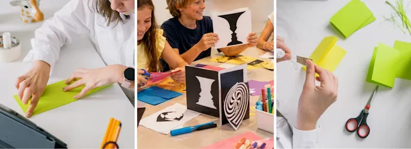 Summer Creative Workshops for Children at the House of Illusions Ljubljana